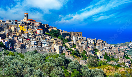 The village of Badolato, Calabria, Italy