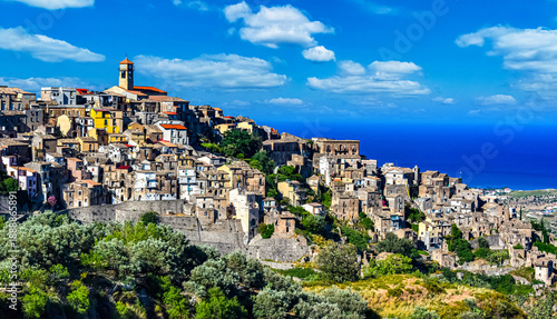 The village of Badolato, Calabria, Italy
