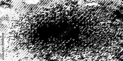Abstract grungy distressed black and white background texture vector illustration. eps 10