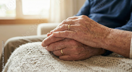 Timeless devotion expressed through gentle touch and treasured shared moments