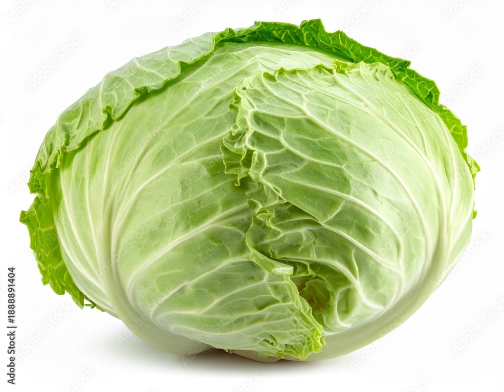 Fototapeta premium Weißkohl isoliert
