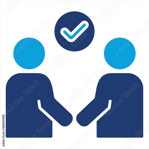 Reliance Flat Blue Icon Style