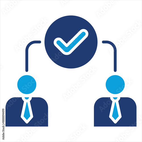 Credence Flat Blue Icon Style