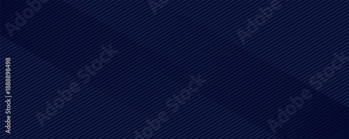 Premium background design with diagonal dark blue line pattern. Vector template for digital luxury banner, invitation, voucher.eps 10