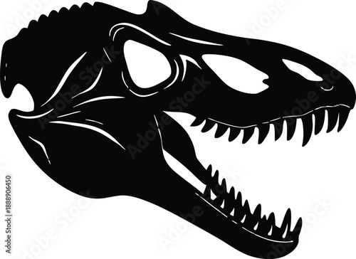 Dinosaur Skull, Prehistoric Fossil Head