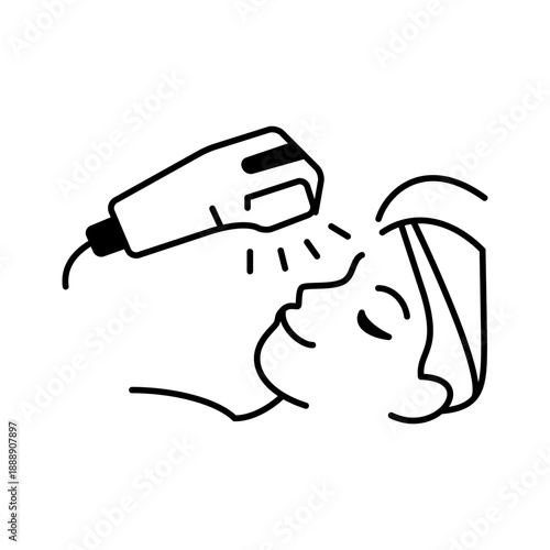 イオン導入をイメージしたアイコン