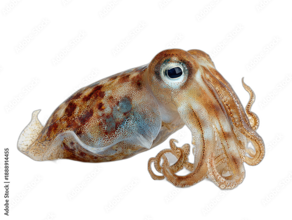 Fototapeta premium calamari isolated on a white background ar 43