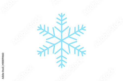 雪の結晶のアイコン