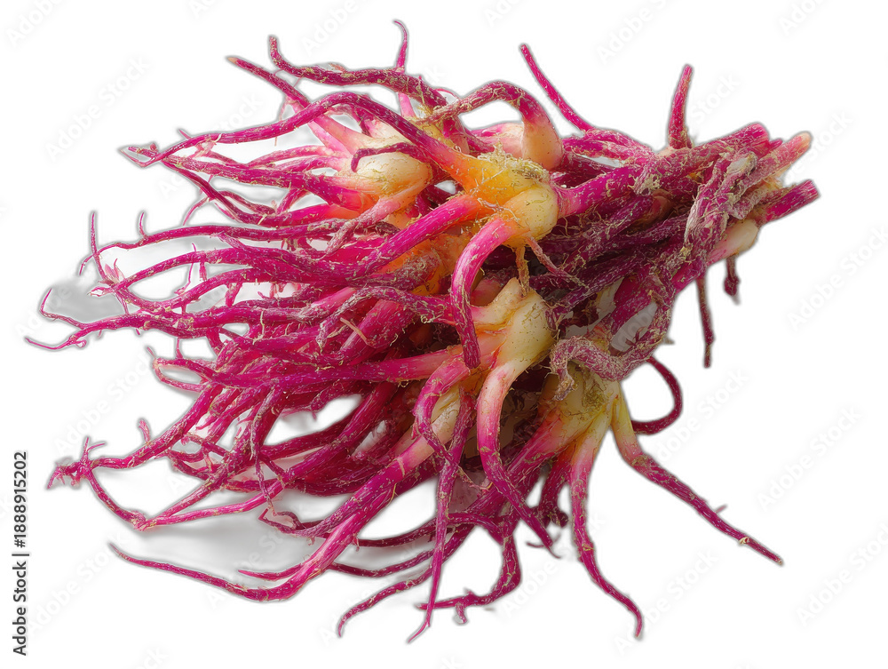 Obraz premium rettichsprossen isolated on a white background ar 43