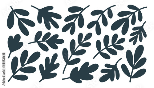 Black Flame Silhouette Set with Hot Fire Sparks and Tribal Burn Elements for Design