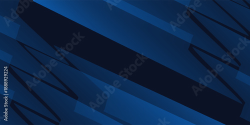 Blue black abstract background geometry shine and layer element vector for presentation design. Suit for business, corporate, institution, party, festive, seminar, and talks