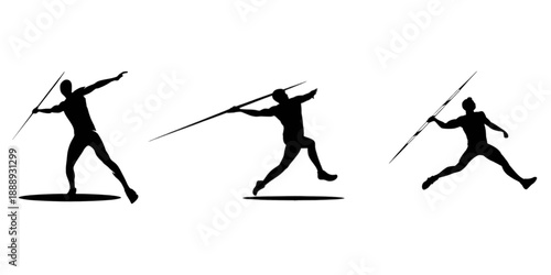 vector silhouettes of people PLAYING FOOTBALL indifferent actions