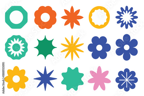 Vibrant Flat Vector Illustrations of Remote Employees Working from Home Offices with Digital Devices