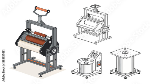 Heat press machines for sublimation and printing industrial tumbler and mug press equipment