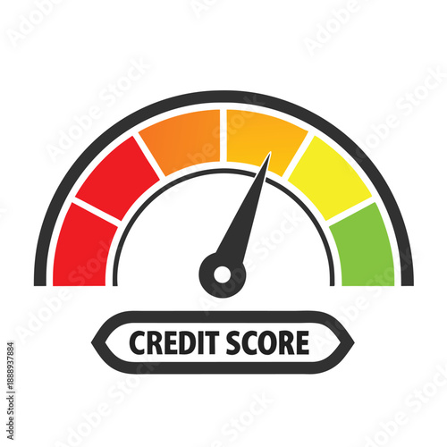 Digital Credit Score Meter Interface Design for Financial Apps and Banking Websites Status Report