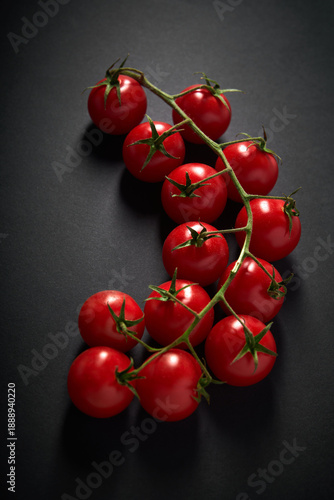 Wallpaper Mural pretty branch of red cherry tomatoes Torontodigital.ca