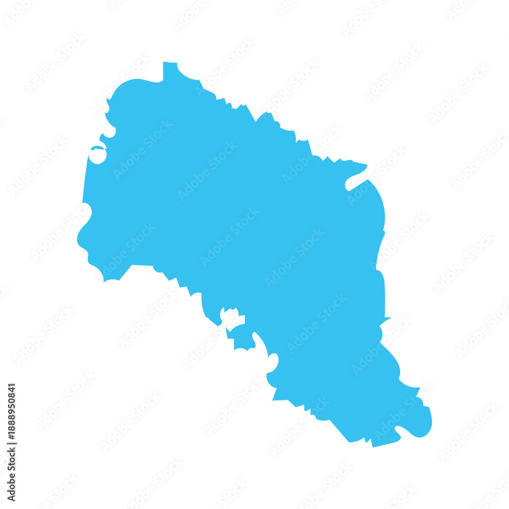 Fototapeta premium Greenland map illustration...