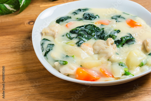 Wallpaper Mural ほうれん草のシチュー Torontodigital.ca