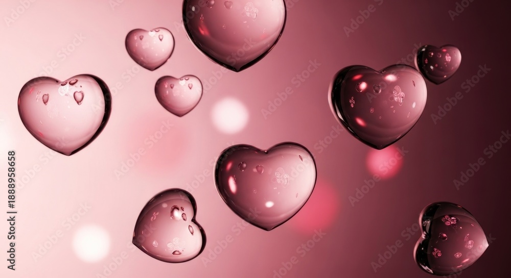 custom made wallpaper toronto digitalpink heart background