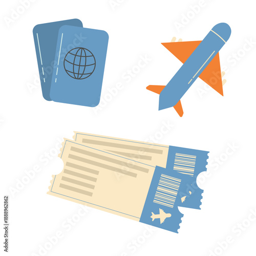 Travel Essentials Icons