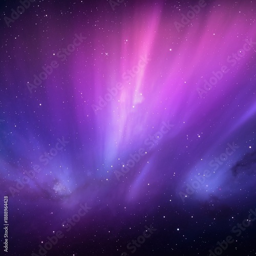 Purple Blue Cosmic Abstract Design