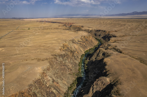 Wallpaper Mural Scenic aerial view of the Black Canyon located in Kazakhstan Torontodigital.ca