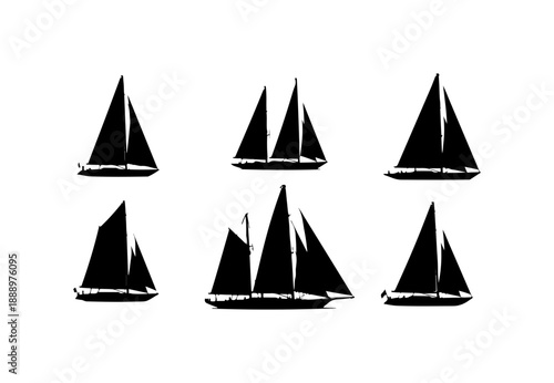 Collection of Sailing Boats