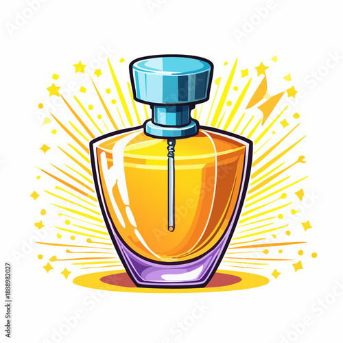 Parfüm - Cartoon Comic Stil