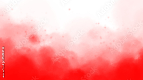 Red Smoke and Powder Explosion Overlay PNG with Transparent Background