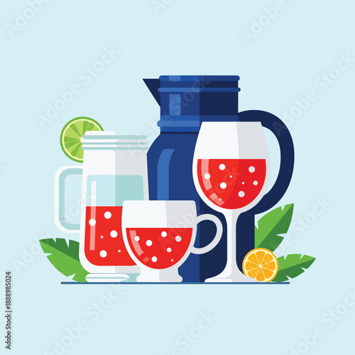 Fresh Fruit Infused Water