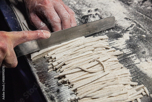 cooking pizzoccheri homemade