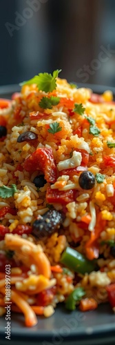 Wallpaper Mural An elevated bhel puri experience, captured in exquisite macro detail, showcasing a mosaic of flavors,  editorial capture,  bhel puri artistry Torontodigital.ca