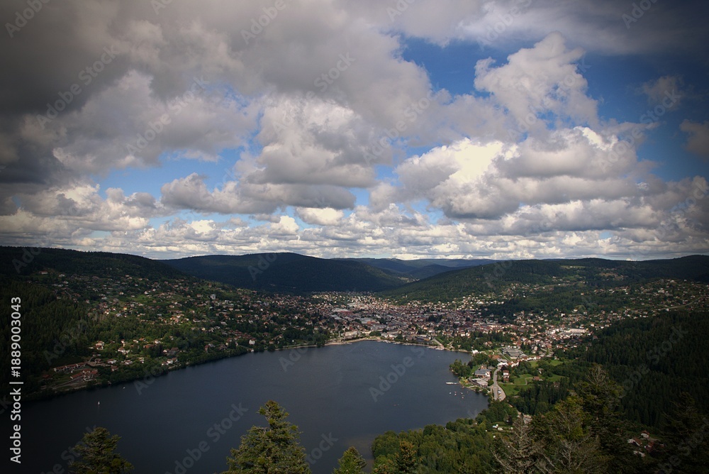 Obraz premium Cityscape of a Norwegian city