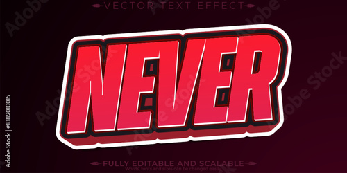 Retro sticker text effect, editable 70s and 80s text style