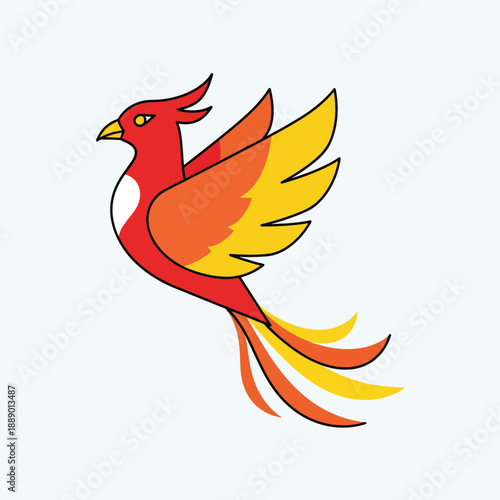 Vibrant Phoenix Rising