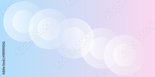 abstract background .blue and pink gradation. circle effect style. modern minimalist.eps 10