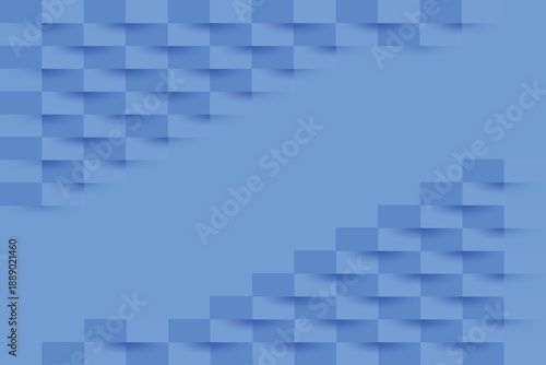 Blue abstract background with modern and geometric texture, seamless simple pattern for cover or brochure