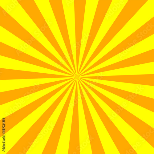 yellow and orange spiral rays background
