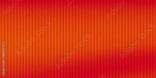 Dynamic red abstract background featuring subtle vertical parallel lines and a warm gradient illumination for modern design aesthetics
