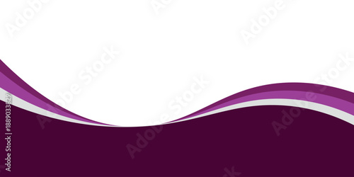 Curved Header and Footer Element