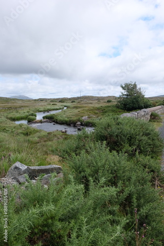 Ruisseau - landes - Irlande - Connemara