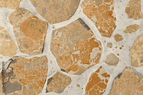 Earthy Stone and Sand Tone Abstract
