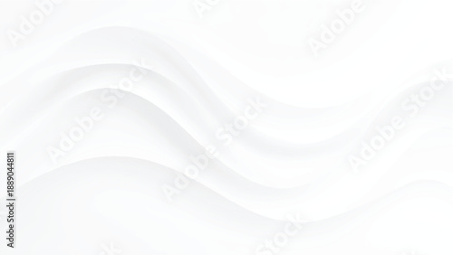 Abstract wavy lines on white background modern graphic design element