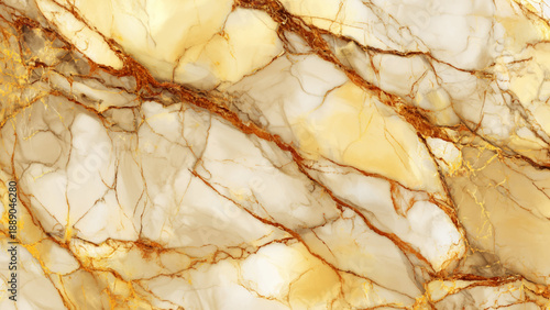 Beautiful beige marble texture with golden veins pattern