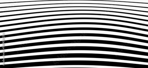 Wave distortion stripe transition pattern. Abstract geometric bg with wavy horizontal lines