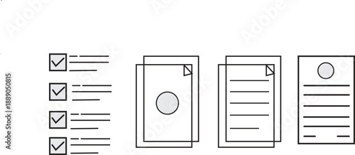 vector illustration of a white background with a switch