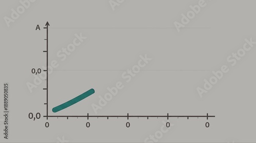 Line Graph Showing Upward Trend and Business Growth Financial Success Chart Data Visualization of Rising Revenue and Profit