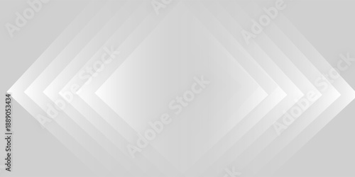 Grey white minimal arrows abstract technology background. Vector banner graphic design