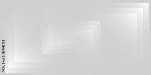 White gradient abstract polygon pattern on gray background.
