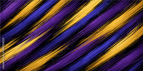 A vibrant abstract background features a bright rainbow pattern of colorful lines and artful textures creating a creative wallpaper design with red, blue, and yellow light